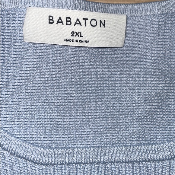 BABATON Sculpt Knit Racer Cropped Tank - 2XL - Picture 3 of 3